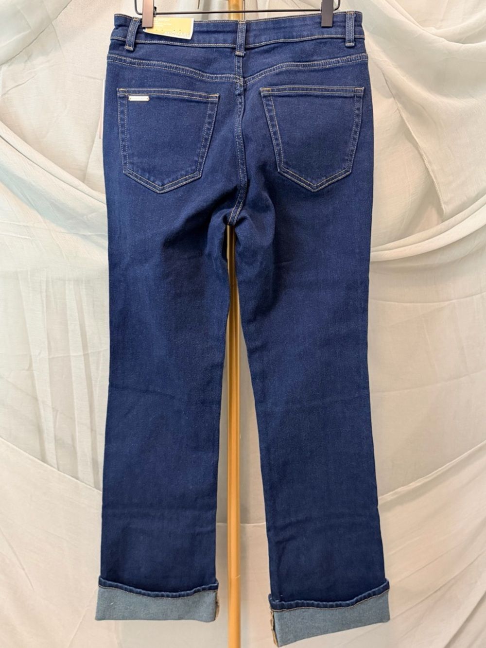 Michael Kors Dark Blue Denim Jeans - Picture 2 of 5